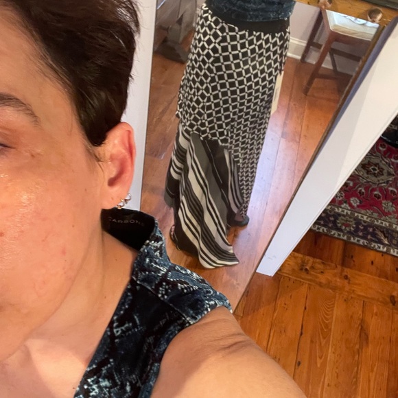 Isola Marras black and white biased skirt. EU 38. Brand new with tags. - Picture 12 of 12